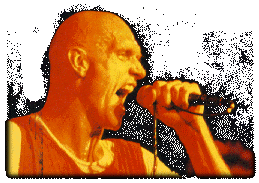 Peter Garrett singing